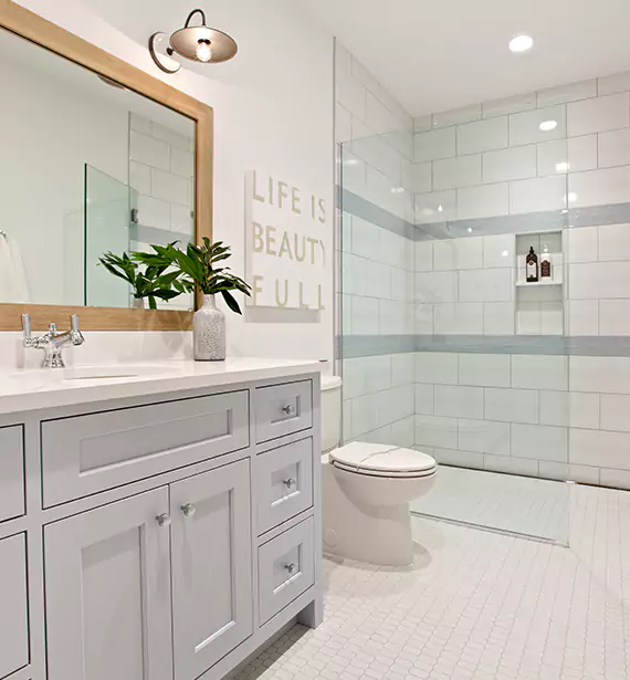 Budget Bathroom Remodel in Towson, MD