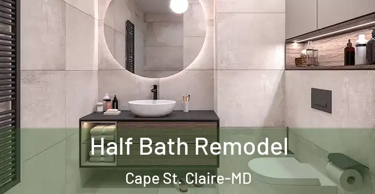 inner Bathroom imggen Half Bath Remodel Cape St. Claire-MD