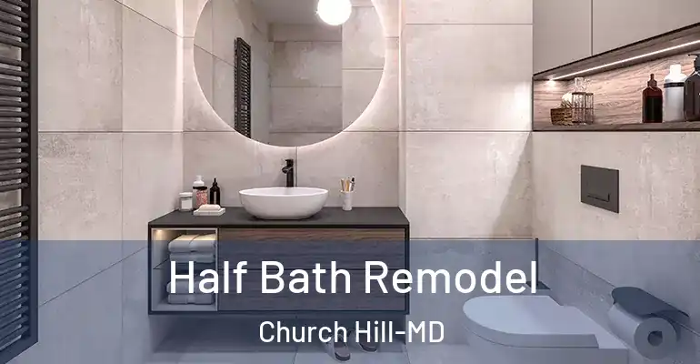 inner Bathroom imggen Half Bath Remodel Church Hill-MD