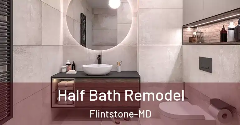 inner Bathroom imggen Half Bath Remodel Flintstone-MD