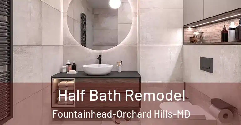 inner Bathroom imggen Half Bath Remodel Fountainhead-Orchard Hills-MD