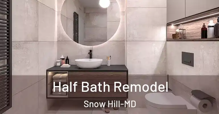 inner Bathroom imggen Half Bath Remodel Snow Hill-MD