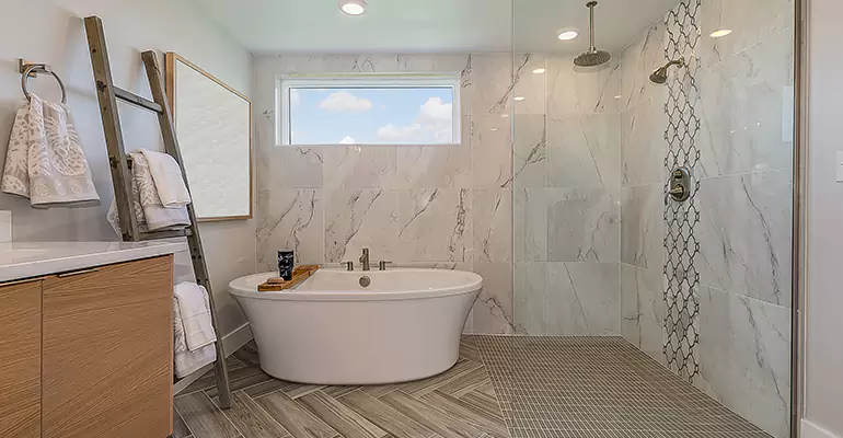 Luxury Master Bath Designs in Towson