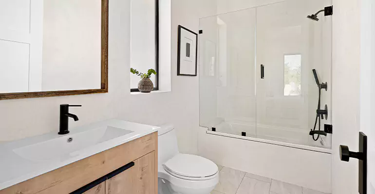 Tub Replacement With Shower in Towson