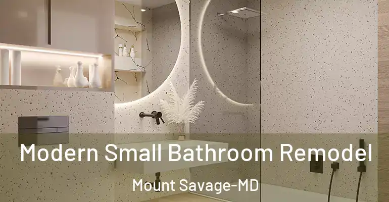 inner Bathroom imggen Modern Small Bathroom Remodel Mount Savage-MD