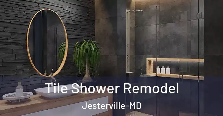 inner Bathroom imggen Tile Shower Remodel Jesterville-MD