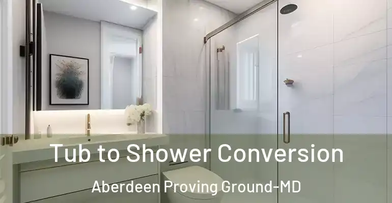 inner Bathroom imggen Tub to Shower Conversion Aberdeen Proving Ground-MD