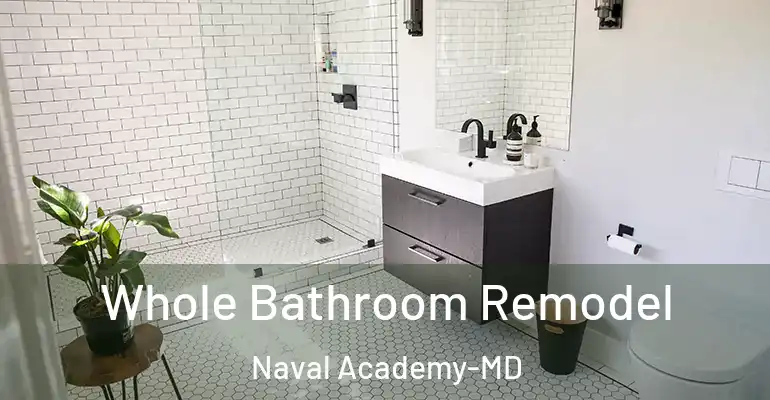 inner Bathroom imggen Whole Bathroom Remodel Naval Academy-MD